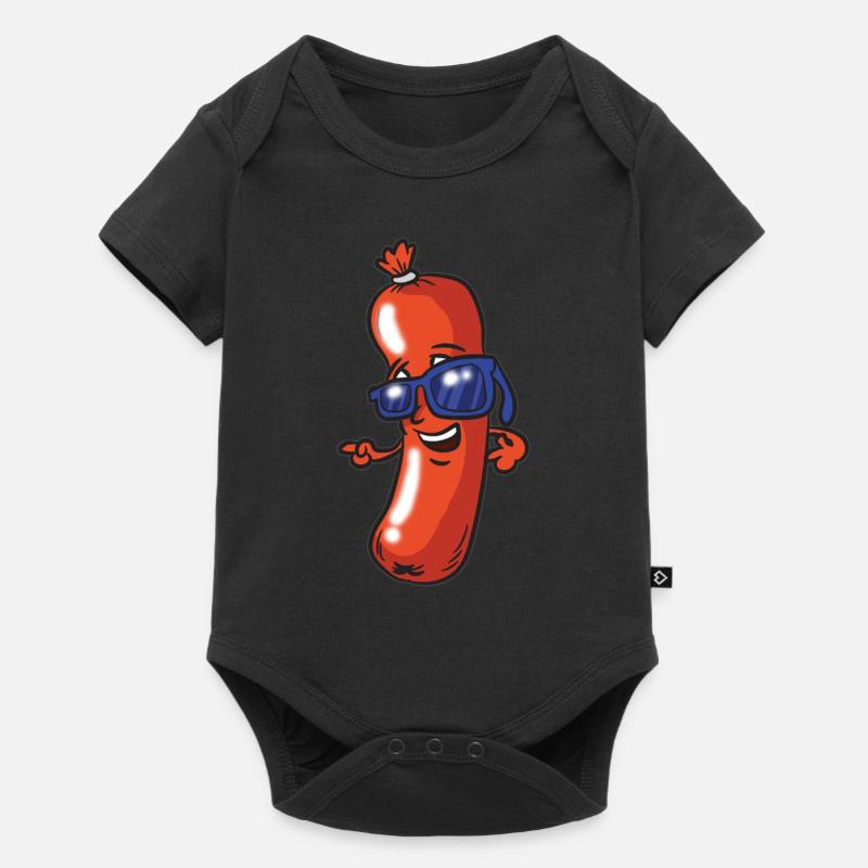 Saucisse Sucuk - Body à manches courtes Premium Bébé - noir