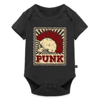 Punk Punk Rock Music Punks Anarchy Punk Gift - Baby Premium short-sleeve bodysuit - black - Front