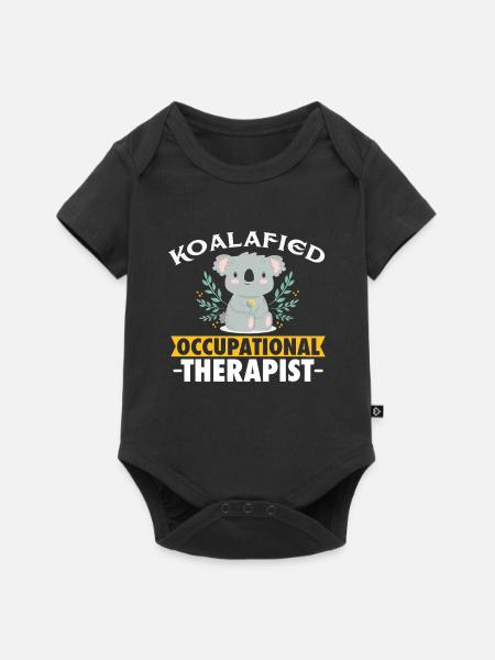 Occupational Therapist - Baby Premium Kurzarmbody - Schwarz