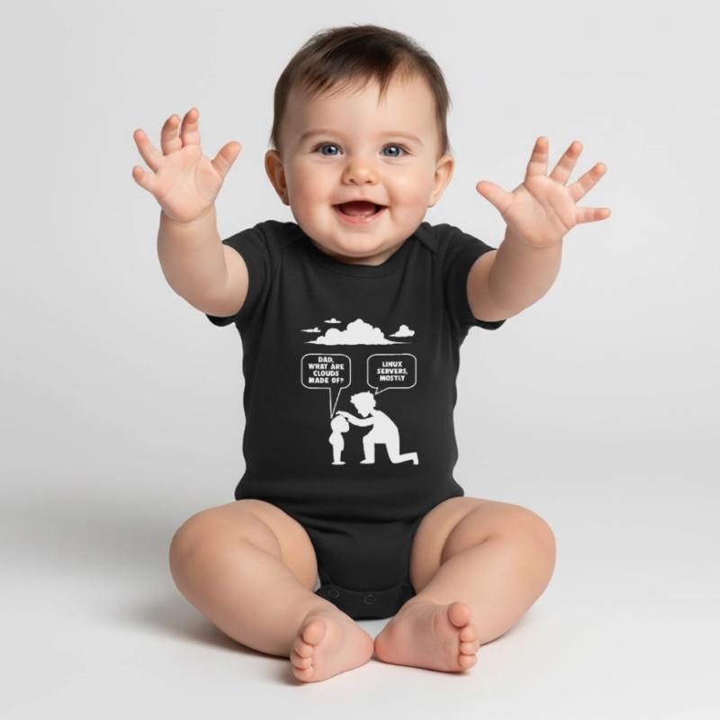 Linux software developer computer programmer Baby Premium short-sleeve bodysuit