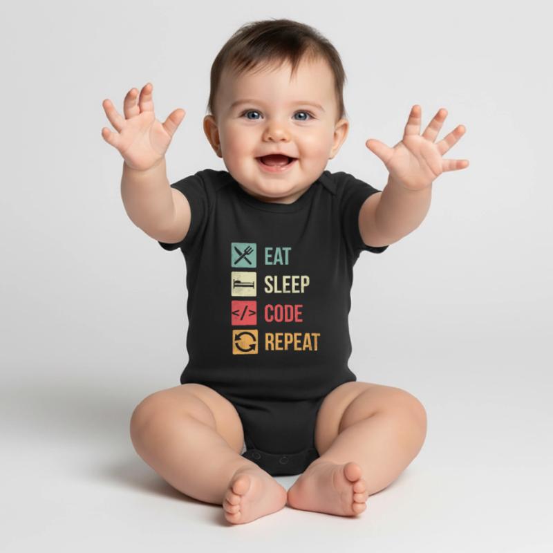 Software Engineer Codierung Baby Premium Kurzarmbody