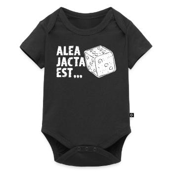 Alea jacta est Latin saying gift old language - Baby Premium short-sleeve bodysuit - black - Front