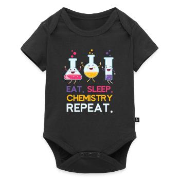 Chemistry chemicals - Baby Premium short-sleeve bodysuit - black - Front