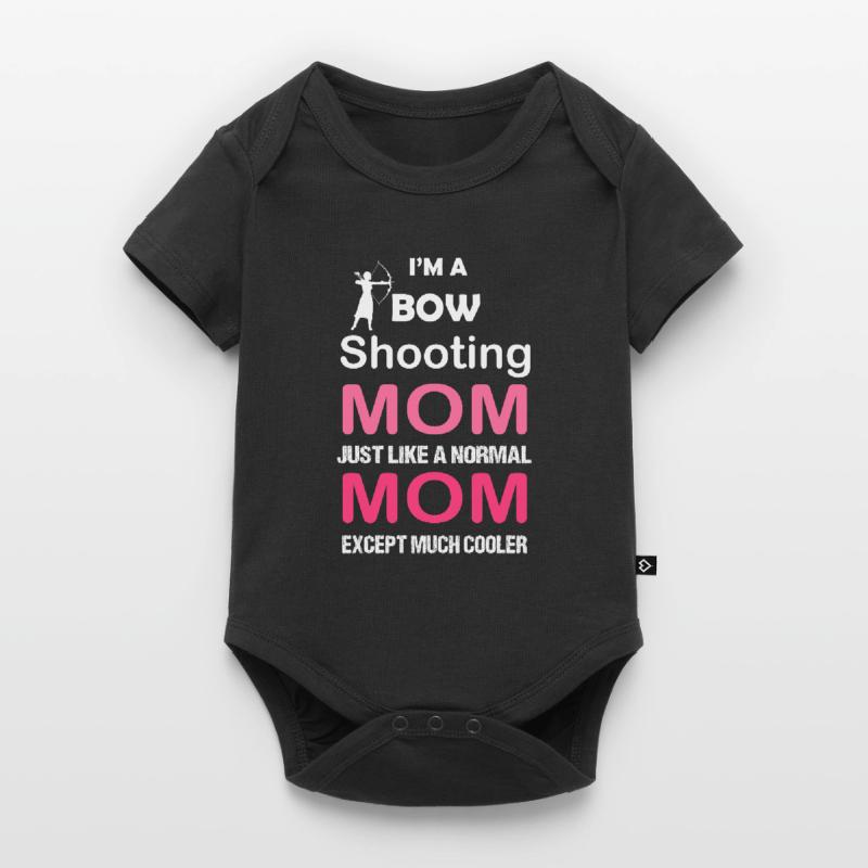 Bogenschießen Mutter Muttertag Geschenk Baby Premium Kurzarmbody