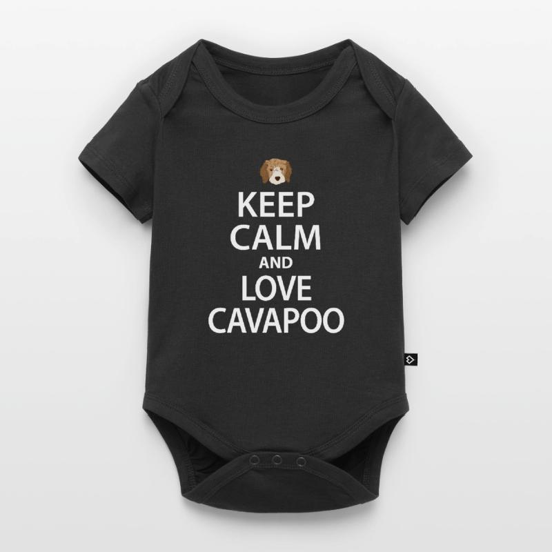 Cavapoo dog Baby Premium short-sleeve bodysuit