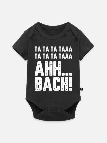 Beethoven Symphonie 5 Geschenk - Baby Premium Kurzarmbody - Schwarz