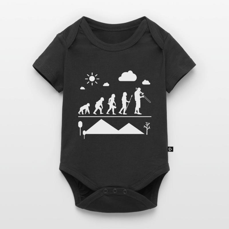 Trombone Trombone Evolution Baby Premium short-sleeve bodysuit