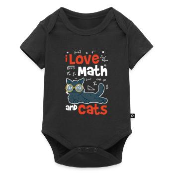 Maths - Baby Premium short-sleeve bodysuit - black - Front