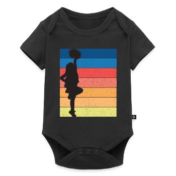 cheerleader - Baby Premium short-sleeve bodysuit - black - Front