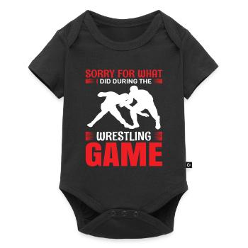 Lutte - Body à manches courtes Premium Bébé - noir - Devant