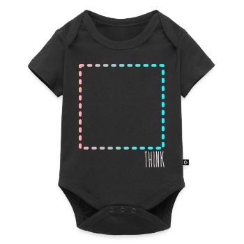 Think outside the Box - Body à manches courtes Premium Bébé - noir - Devant