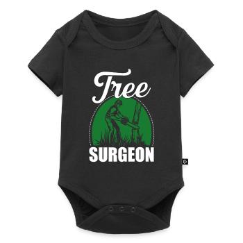 lumberjack - Baby Premium short-sleeve bodysuit - black - Front