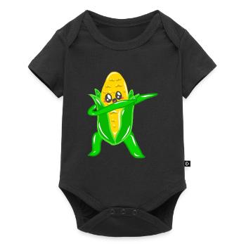 Dancing Steppes Rocking Beaten Dances Corn - Body à manches courtes Premium Bébé - noir - Devant
