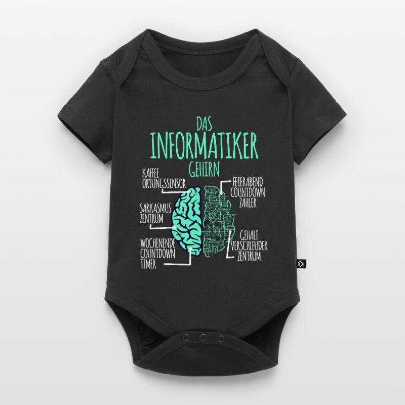 Informatiker Informatik Programmierer Nerd Geek Baby Premium Kurzarmbody