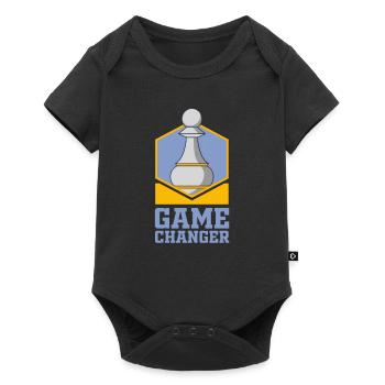 Chess, Chess Chess, Chess Checkmate - Baby Premium short-sleeve bodysuit - black - Front