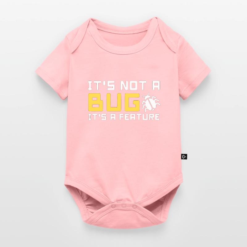 bug feature computer science code programmer program Baby Premium short-sleeve bodysuit