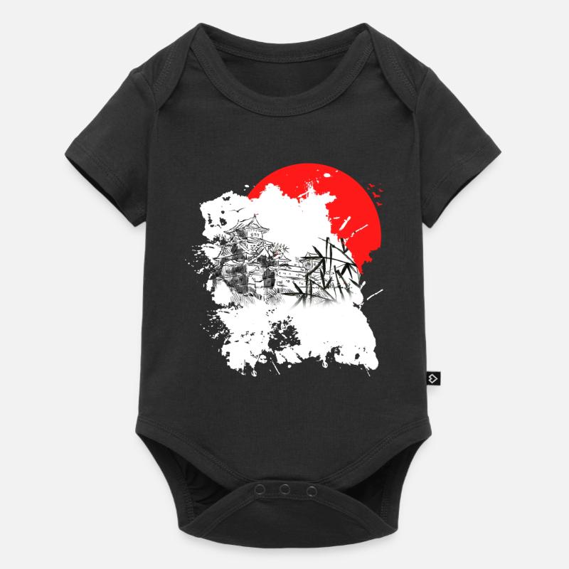 Japon - Body à manches courtes Premium Bébé - noir