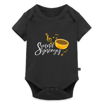 Music therapy - Baby Premium short-sleeve bodysuit - black - Front