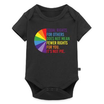 Equal Rights For Others Does Not Mean Fewer Rights - Baby Premium short-sleeve bodysuit - black - Front