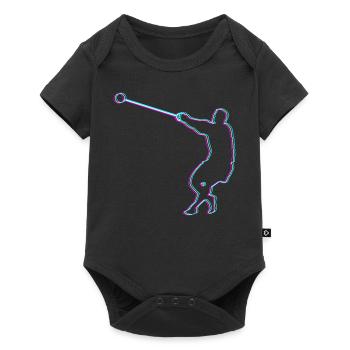 Hammer Throw Hammer Thrower Heavy Athletics Gift - Baby Premium short-sleeve bodysuit - black - Front
