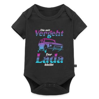 Cadeau tout-terrain Lada Niva SUV - Body à manches courtes Premium Bébé - noir - Devant