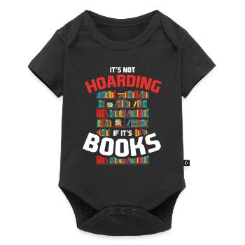 Read Book Books Reader Gift - Baby Premium short-sleeve bodysuit - black - Front