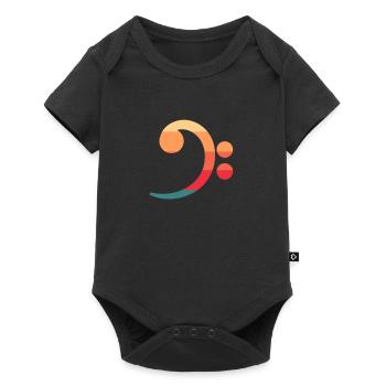 Bassiste - Body à manches courtes Premium Bébé - noir - Devant