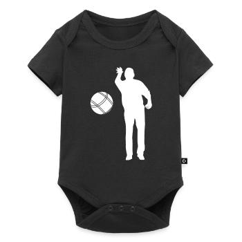Boule Petanque Boccia Boules - Baby Premium short-sleeve bodysuit - black - Front