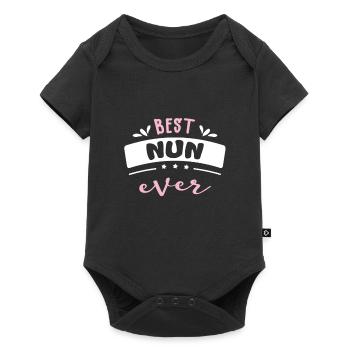 Best Nun Ever Gift Idea - Baby Premium short-sleeve bodysuit - black - Front