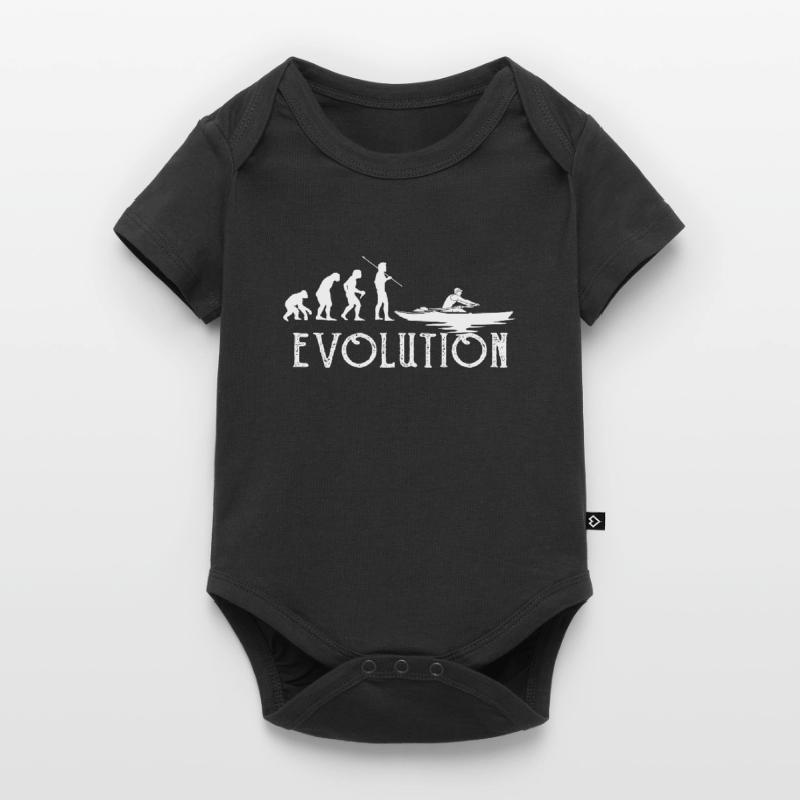 Rudern Evolution Geschenk Ruderer Mann Baby Premium Kurzarmbody