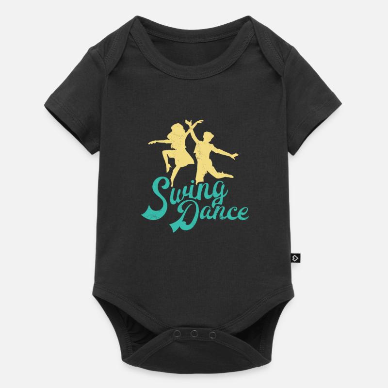 Swing Dance - Baby Premium Kurzarmbody - Schwarz