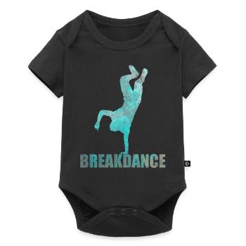 Streetdance Hip Hop Dance Breakdance Gift - Baby Premium short-sleeve bodysuit - black - Front