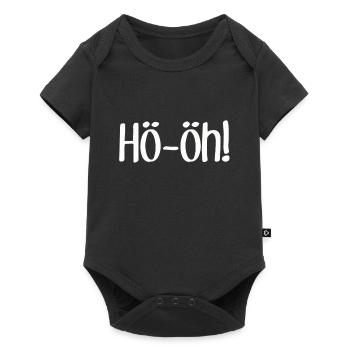 HÖ ÖH - Siegerländer Wittgensteiner Platt Siegen - Baby Premium Kurzarmbody - Schwarz - Vorne