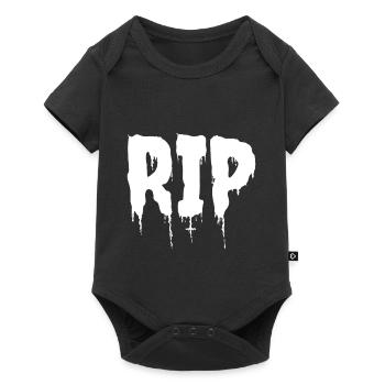 Rip Rest in Peace pastelgoth goth emo métal gothique - Body à manches courtes Premium Bébé - noir - Devant