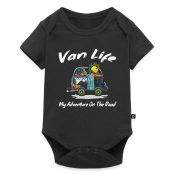 Van Life My Adventure On The Road Gift - Baby Premium short-sleeve bodysuit - black - Front