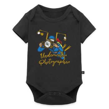 Photographer diver underwater photographer saying - Baby Premium short-sleeve bodysuit - black - Front