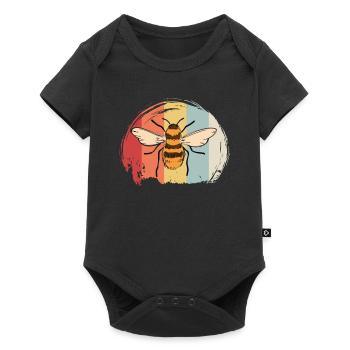 Abeille - Body à manches courtes Premium Bébé - noir - Devant