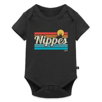 Nippes Veedel Cologne Quarter Retro Vintage Surfer - Baby Premium short-sleeve bodysuit - black - Front