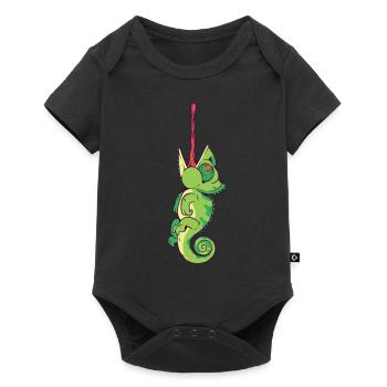 Caméléon - Body à manches courtes Premium Bébé - noir - Devant
