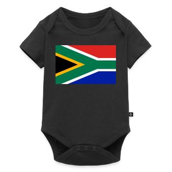 South Africa Flag - Baby Premium short-sleeve bodysuit - black - Front