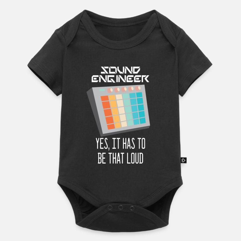 Sound-Engineer I Tontechniker - Baby Premium Kurzarmbody - Schwarz
