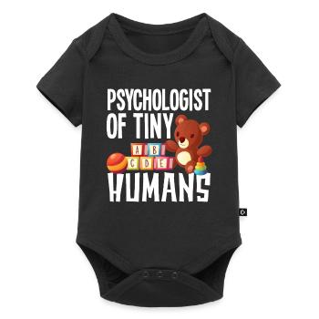 Child Psychologist Psychology Child Psychologist - Baby Premium short-sleeve bodysuit - black - Front