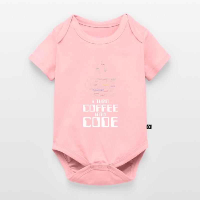 Ich verwandle Kaffee in Code-Codierer, der HTML-Geschenk codiert Baby Premium Kurzarmbody