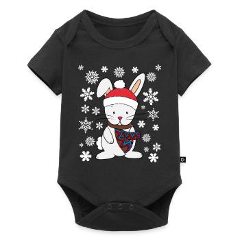 Cute Christmas gift idea present - Baby Premium short-sleeve bodysuit - black - Front
