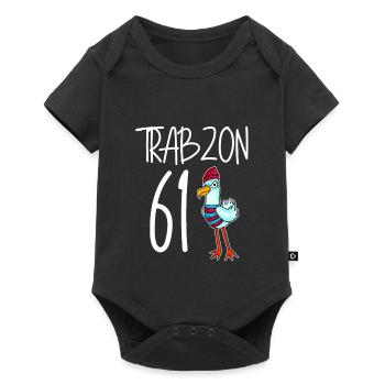 Trabzon 61 Turkey city - Baby Premium short-sleeve bodysuit - black - Front