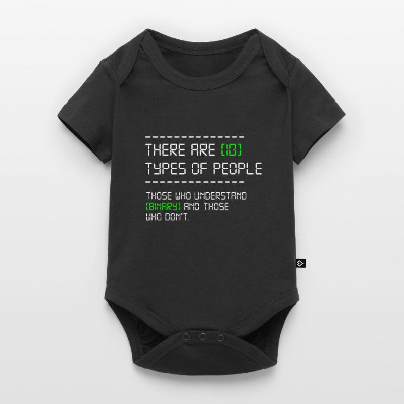 10 Types Of People Programmer Coder Developer Gift Baby Premium short-sleeve bodysuit