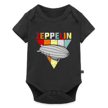 Zeppelin - Baby Premium short-sleeve bodysuit - black - Front