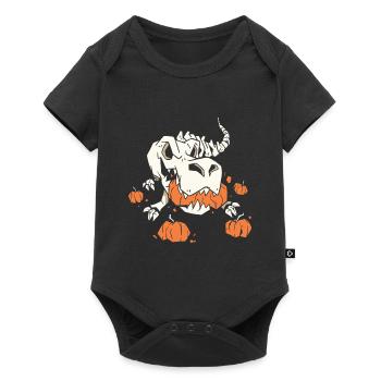 Trexs Skeleton Pumpkins Best Gift - Baby Premium short-sleeve bodysuit - black - Front