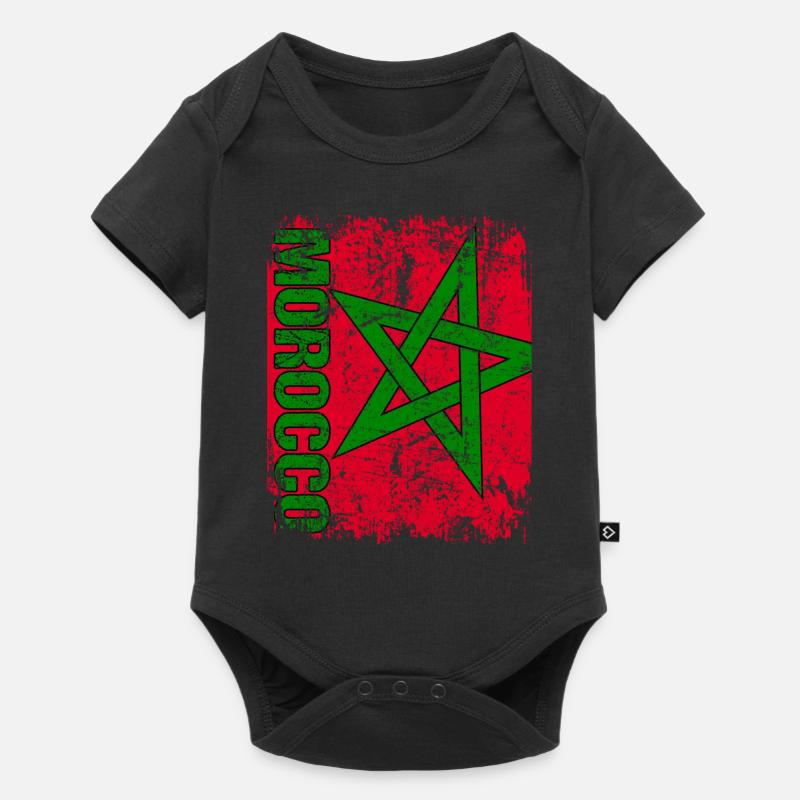 Morocco - Body à manches courtes Premium Bébé - noir