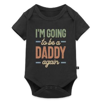 I'm Going To Be a Daddy Again | Fathers Day - Baby Premium short-sleeve bodysuit - black - Front